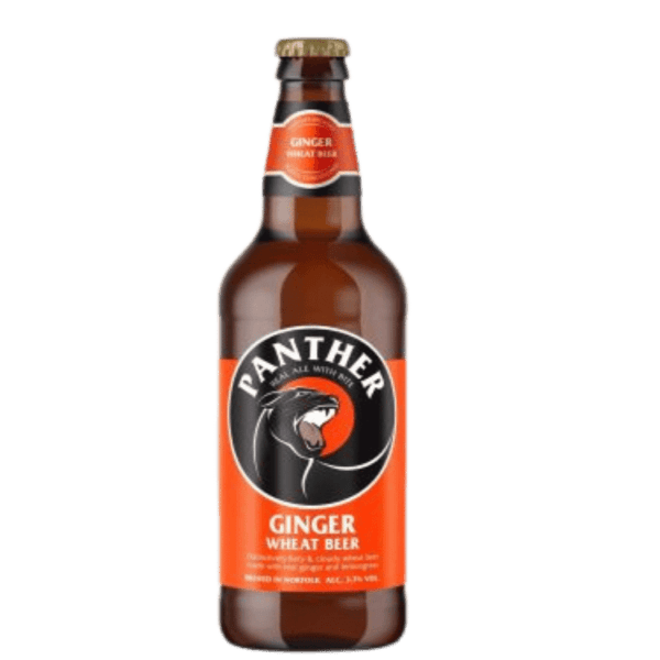 Ginger Wheat Beer 3.3% Panther Brewery 500ml Bottle